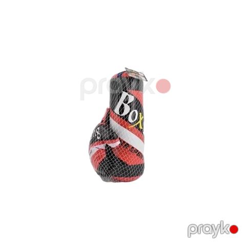 Əlcəklər ilə boks dəsti, Qara/qırmızı (2893_TT306) — Bakı