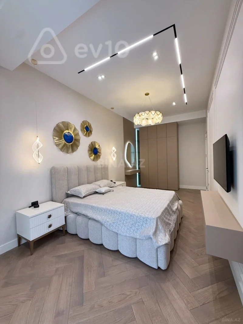 4 otaqlı mənzil, 185 m², mərkəzi bulvar küçəsi — kirayə — Mənzil, Bakı (10)