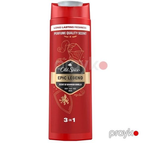 Kişilər üçün duş geli Old Spice Epic Legend 3in1 400 ml — Bakı