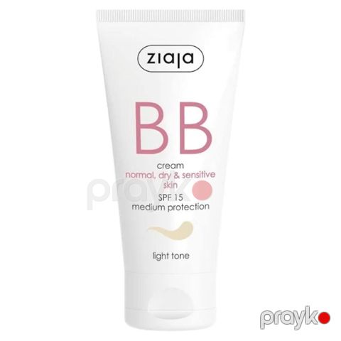 ВВ krem Ziaja normal/quru/həssas dəri üçün SPF15 Light 50 ml — Bakı