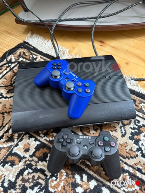 PlayStation 3 (PS3) Slim 512gb 52oyun 2 pult 10m HDMI kabel Nomreme — Bakı