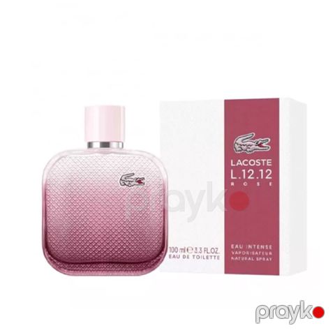Lacoste L12.12 Rose Eau intense kişilər üçün tualet suyu 100 ml — Bakı