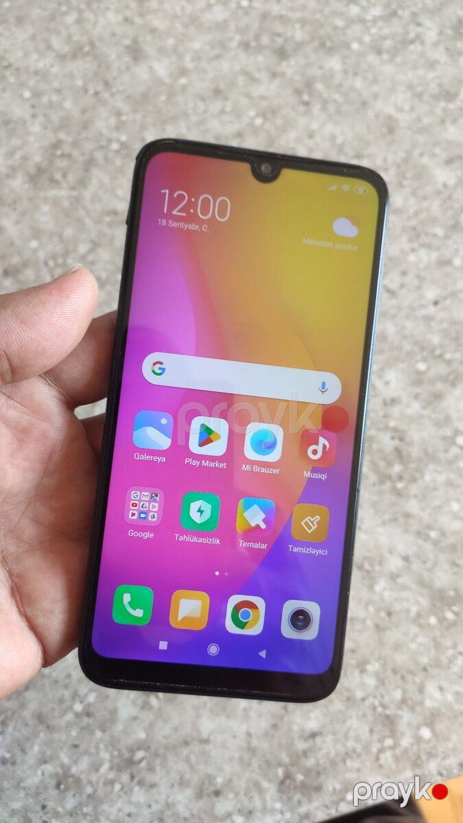 Xiaomi Redmi 7 Eclipse Black 16GB/2GB — Smartfonlar, Bakı (5)