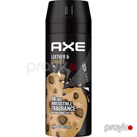 Dezodorant Axe Leather&Cookies 48H, 150 ml — Bakı