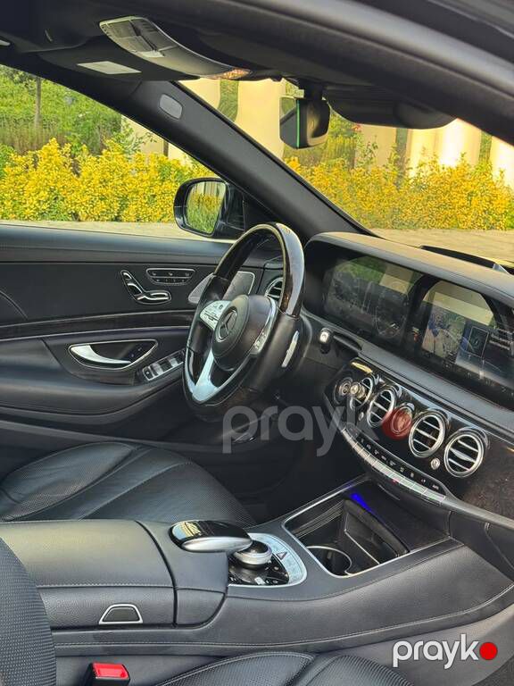 Mercedes S 450 4MATIC, 3.0 L, 2018 il, 91 000 km — Avtomobillər, Bakı (10)