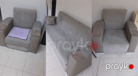 İşlənmiş, Divan, 2 kreslo, Bazalı, Açılan — Bakı