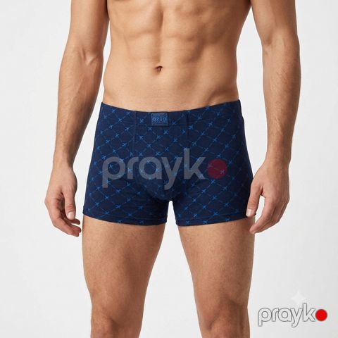 Kişi tumanı bokserlər Ozzo tünd göy, modal/pambıq, ölçü 2XL — Bakı