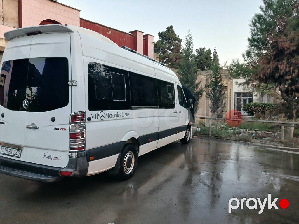 Mercedes Sprinter 315, 2.7 L, 2012 il, 532 410 km — Avtomobillər, Şirvan (5)