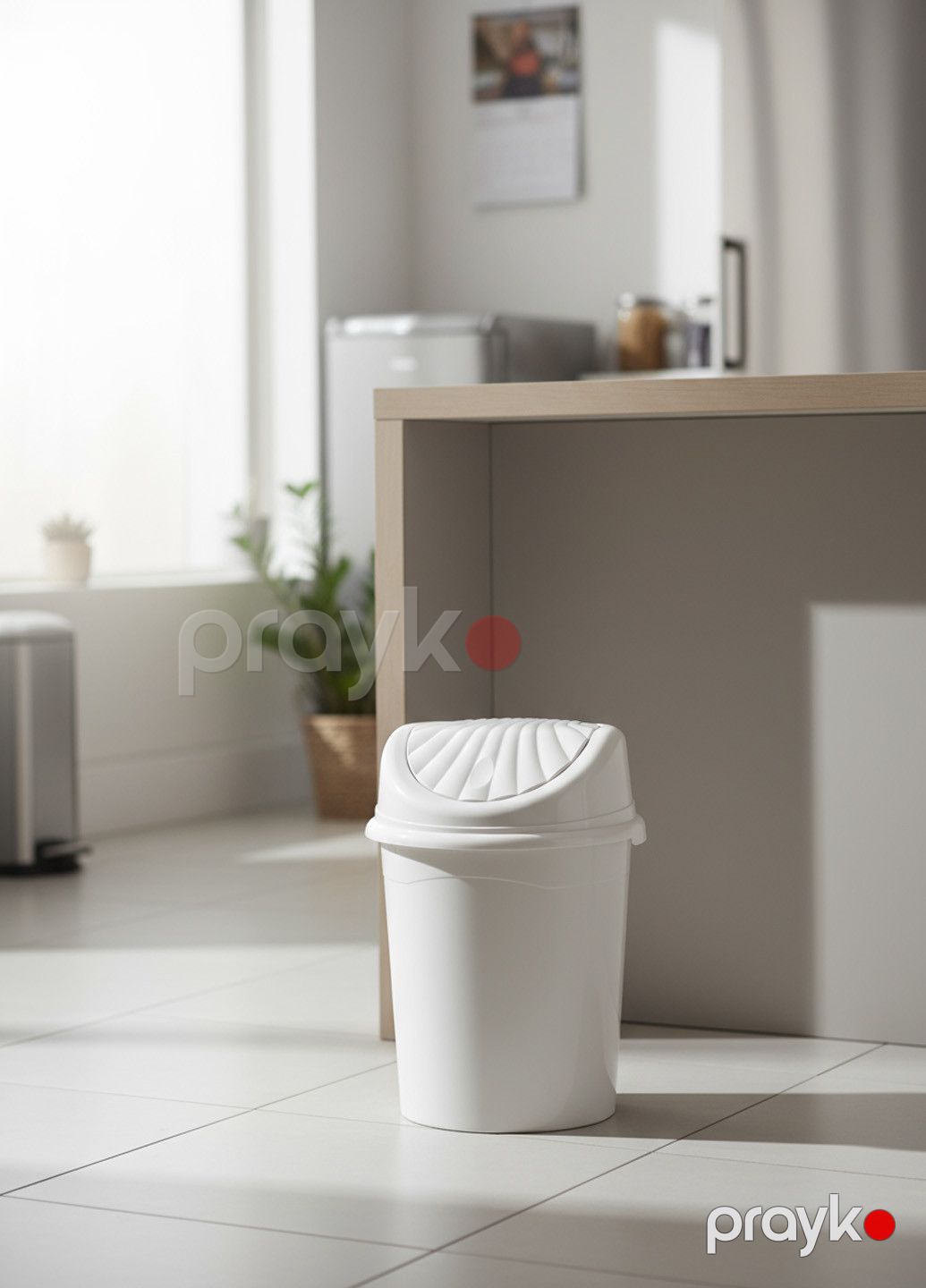 Zibil qabı StarsPlast, plastik, bej, 280x195x160 mm, 4 L — Mallar, Bakı (3)