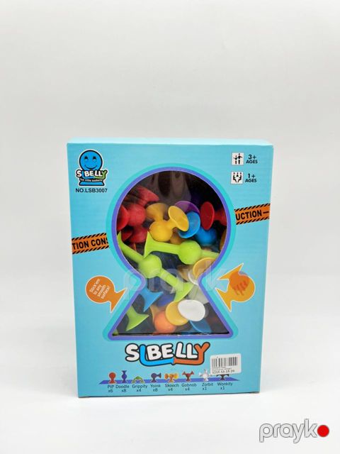 Konstruktor-yapışqan Sibelly, 36 element, 1+ yaş — Bakı