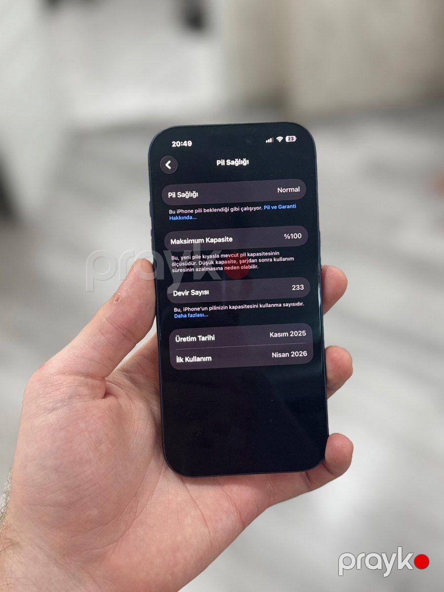 Apple iPhone 17 Pro Deep Blue 256GB/12GB — Smartfonlar, Bakı (2)