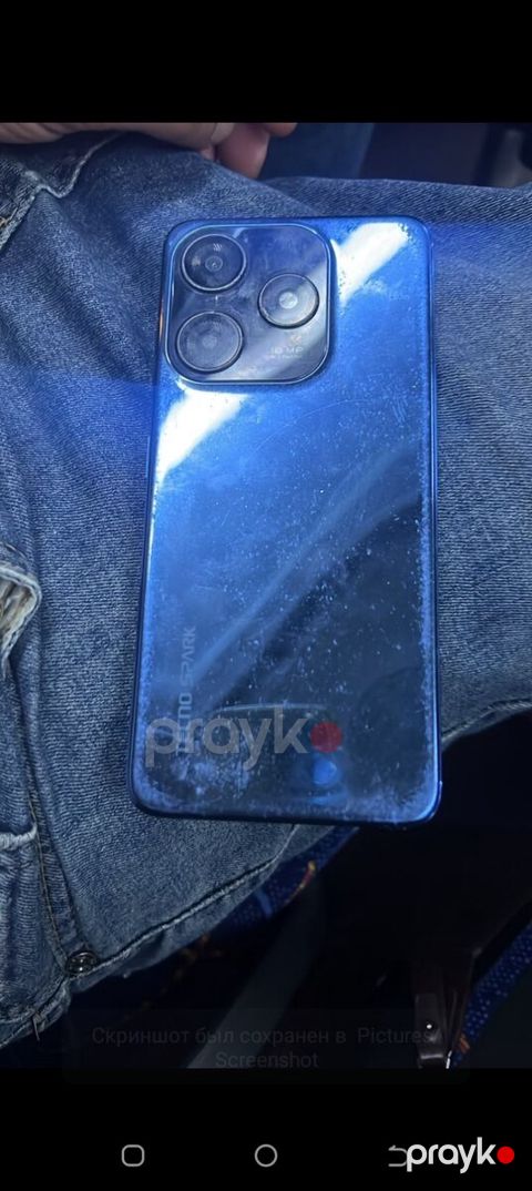 Tecno Spark 10C Blue 128GB/8GB — Bakı