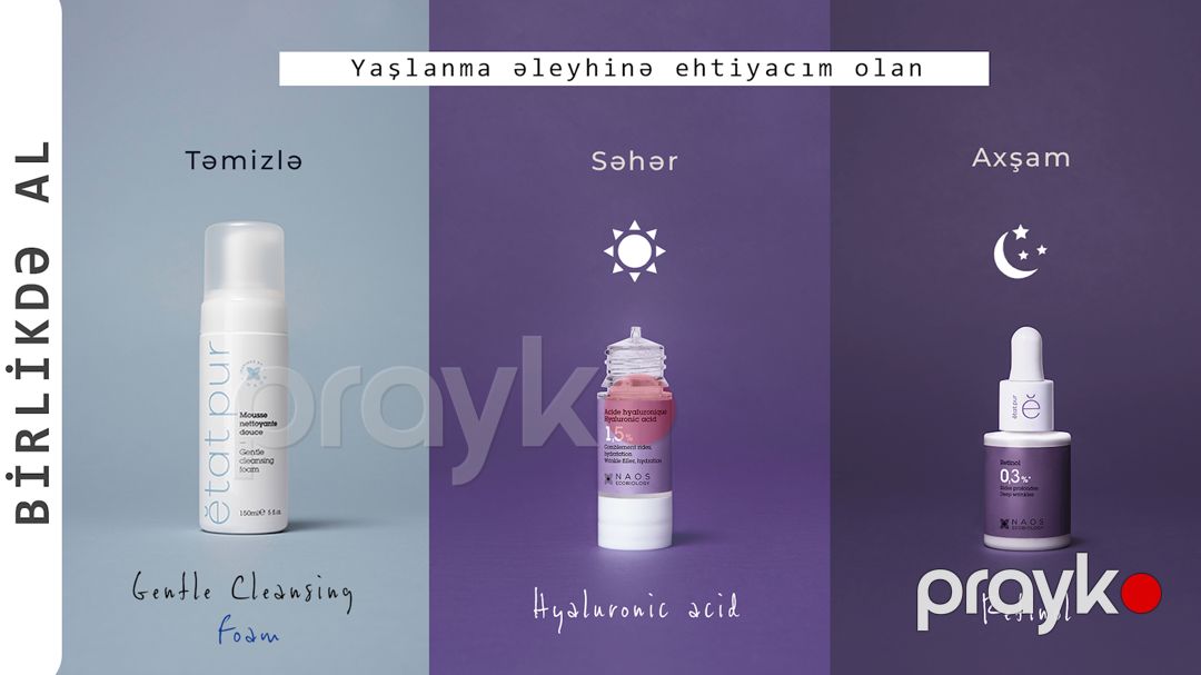 Üz üçün köpük Etat Pur Gentle Cleasing Foam təmizləyici 150 ml — Mallar, Bakı (3)