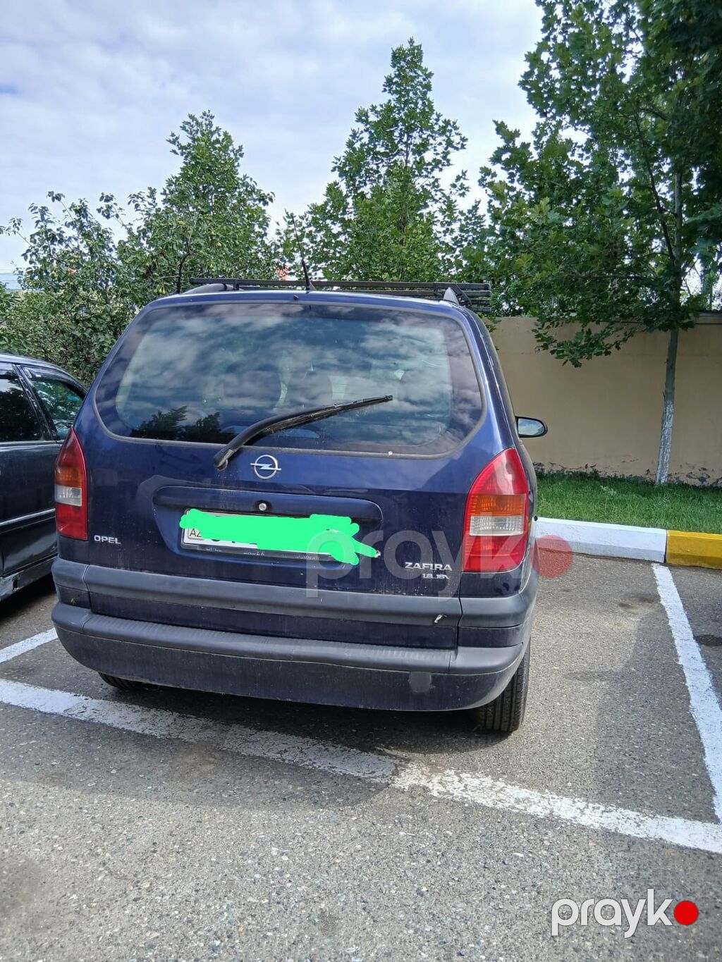 Opel Zafira A, mavi rəng, 7 yerlik kompakt miniven. Opel Zafira.İli — Avtomobillər, Gəncə (5)