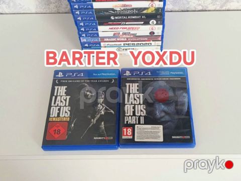 The last of us 1 / 2 oyun diski — Bakı