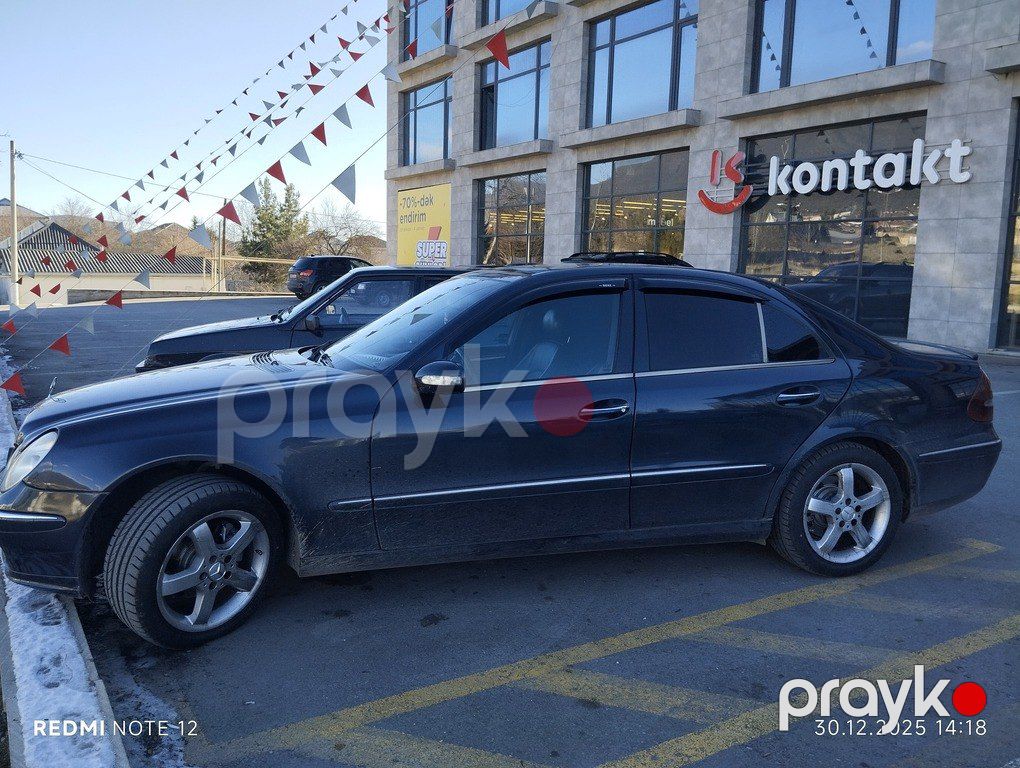 Mercedes E 220, 2.2 L, 2002 il, 323 000 km — Avtomobillər, Bakı (12)