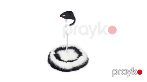 Pişiklər üçün oyuncaq Triol, qara/ağ, 130x230 mm — Bakı