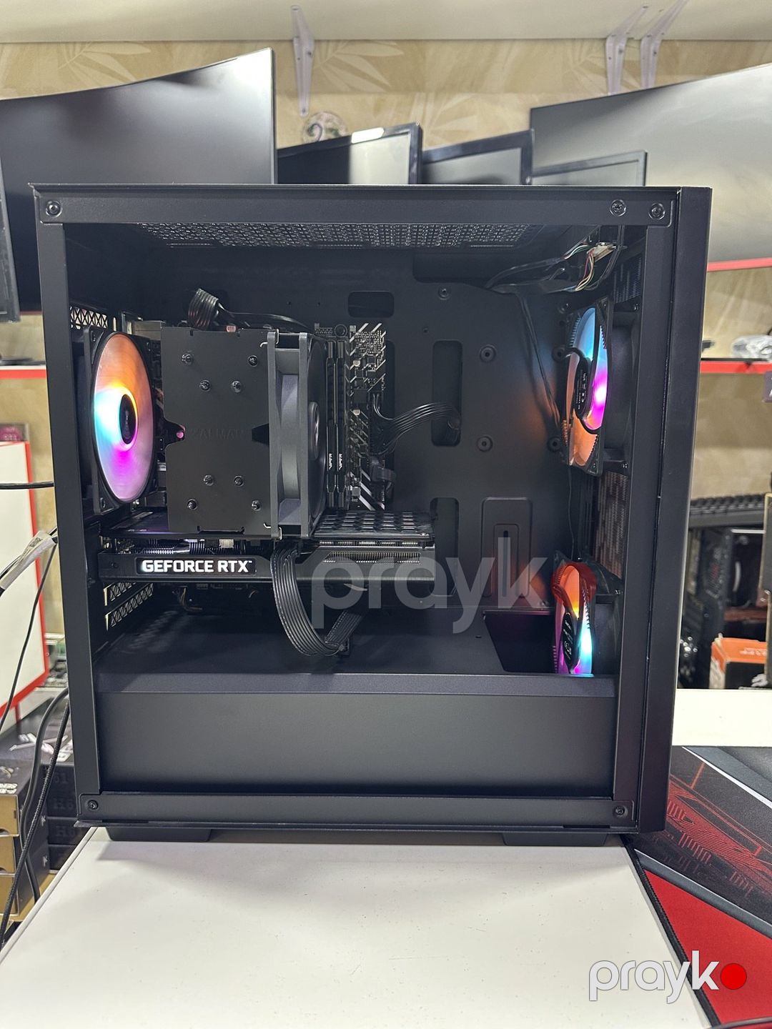 Gaming PC i5-12400F / RTX 3060 12GB / 16GB RAM / 1TB NVMe / 27” 165Hz — Masaüstü kompüterlər, Bakı (3)