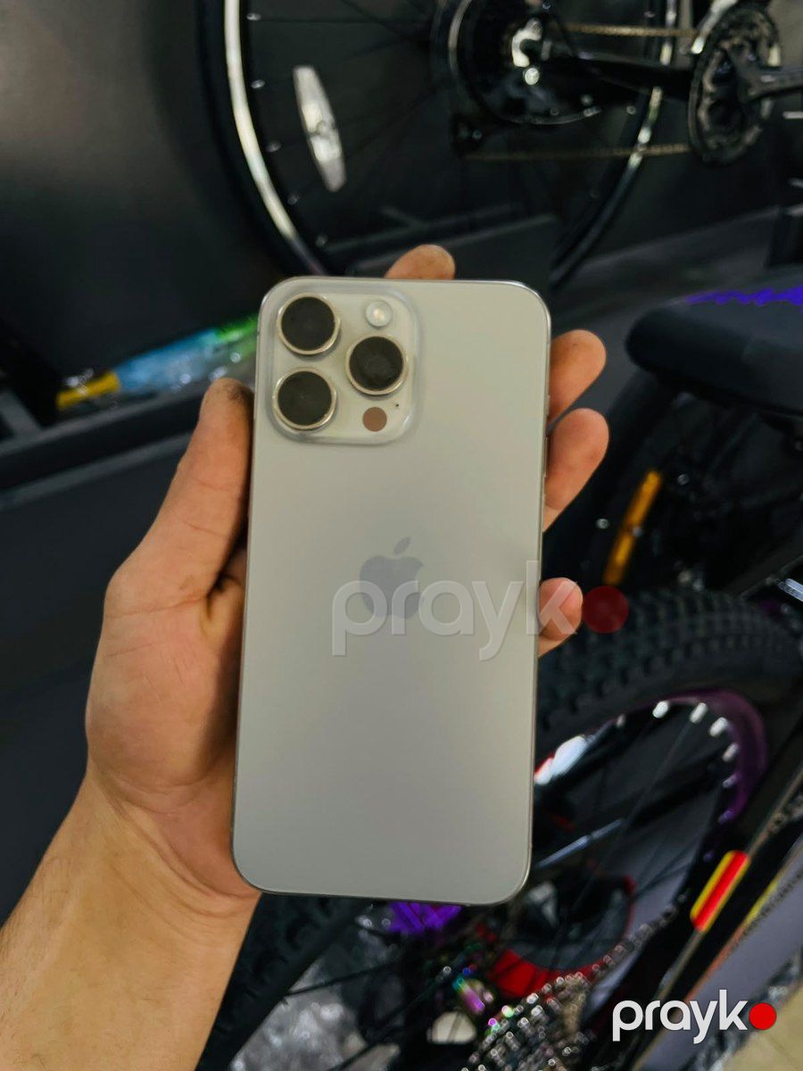 Apple iPhone 15 Pro Max Black Titanium 256GB/8GB — Smartfonlar, Bakı (3)