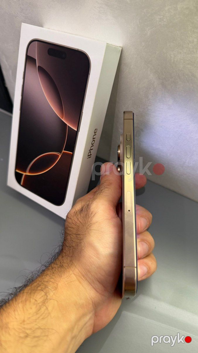 Apple iPhone 16 Pro Desert Titanium 256GB/8GB — Smartfonlar, Bakı (3)