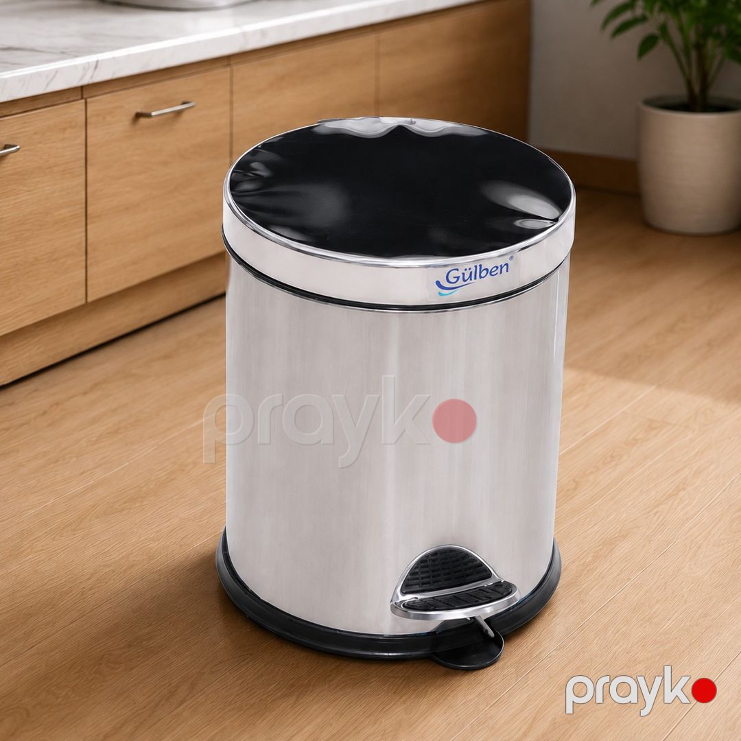 Zibil vedrəsi 9236, metal, 5 l — Mallar, Bakı (2)