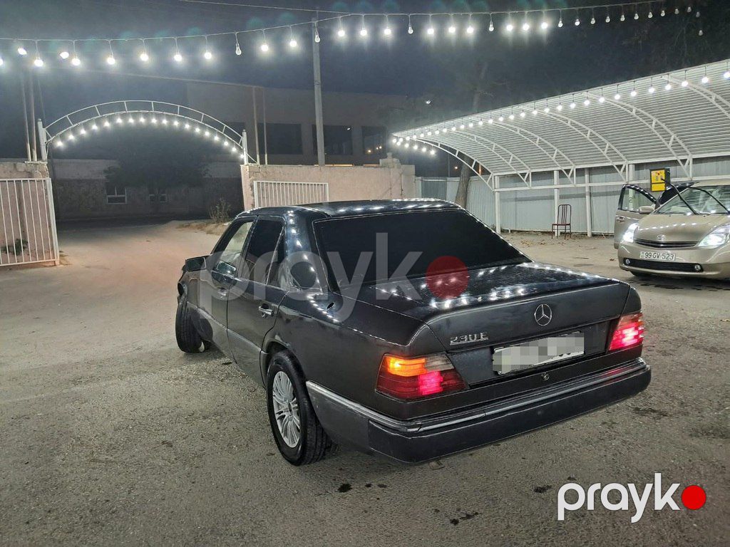 Mercedes 230 E, 2.3 L, 1990 il, 214 523 km — Avtomobillər, Bərdə (6)