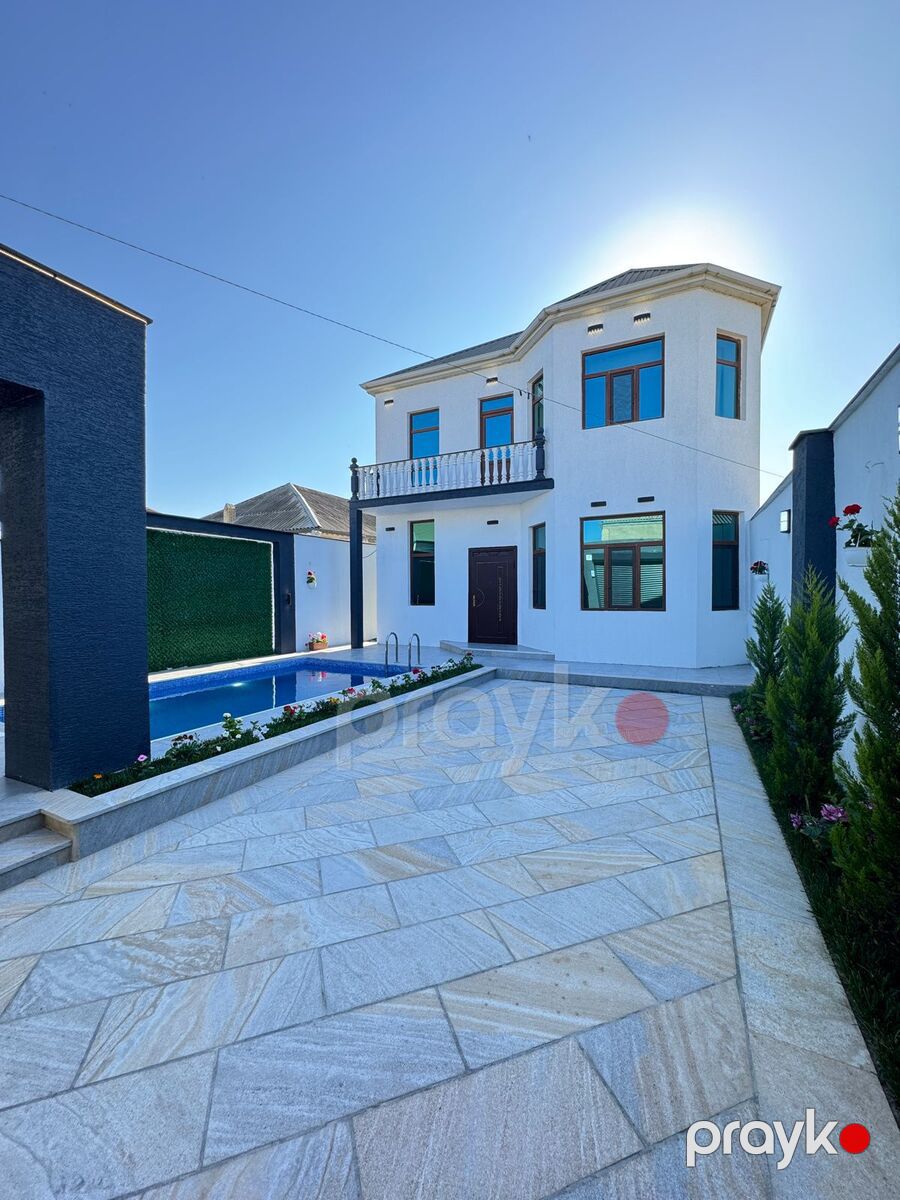Satılır 4 otaqlı həyət evi/bağ evi 180 m² — Ev, villa, Bakı (4)