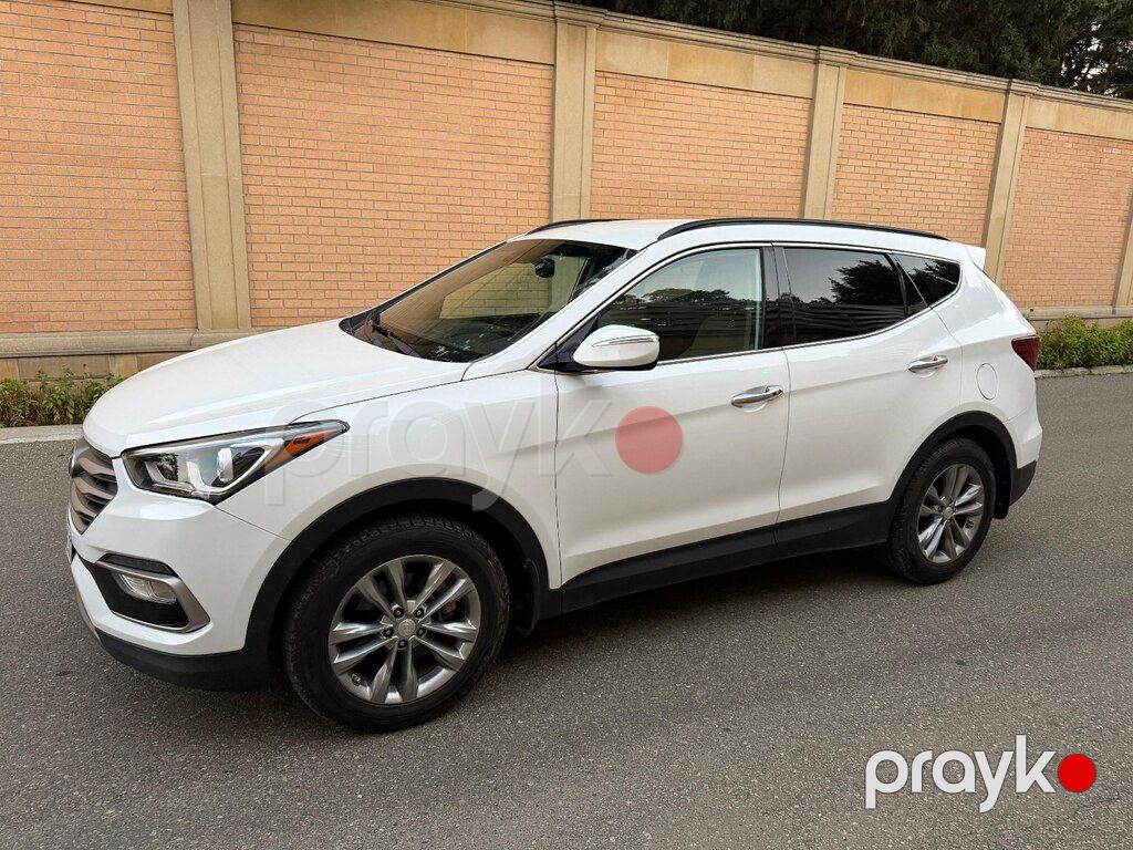 Hyundai Santa Fe, 2.0 L, 2017 il, 66 050 km — Avtomobillər, Bakı (5)