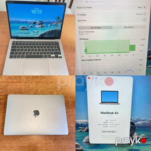 Macbook M1 2020 8GB/256GB — Bakı