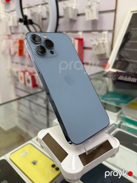 IPhone 13 Pro, 256 GB, Pacific Blue, Zəmanət, Kredit, Simsiz şarj — Bakı