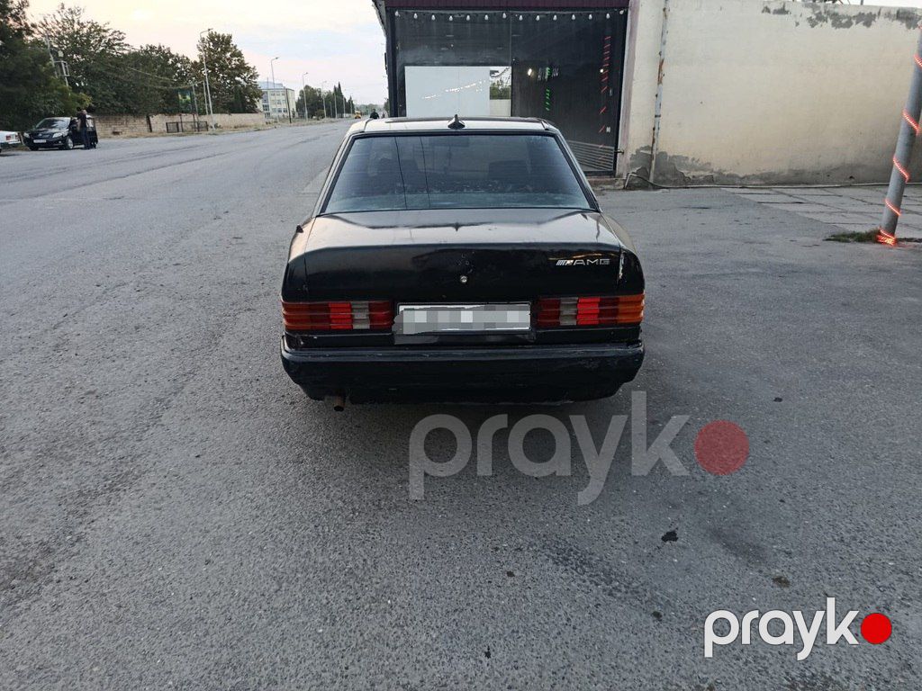 Mercedes 190, 2.0 L, 1990 il, 201 245 km — Avtomobillər, Bərdə (7)
