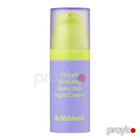 Gecə üz kremi By Wishtrend Vitamin A-Mazing Bakuchiol 10 q — Bakı