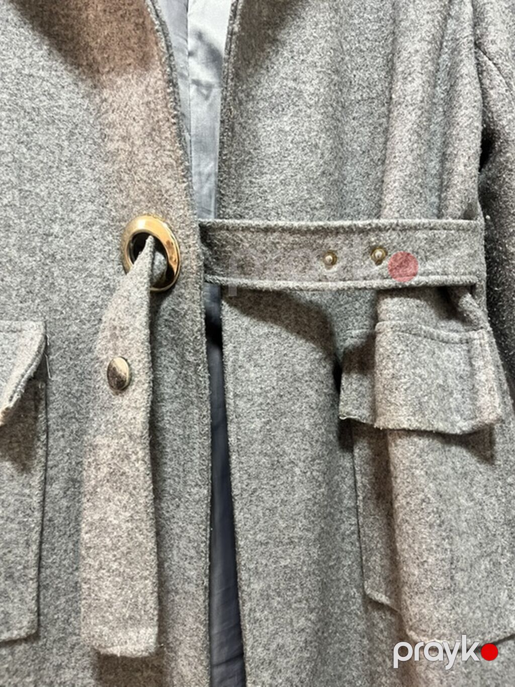 Palto, Emporio Armani, L, rəng - Boz — Palto, Bakı (2)