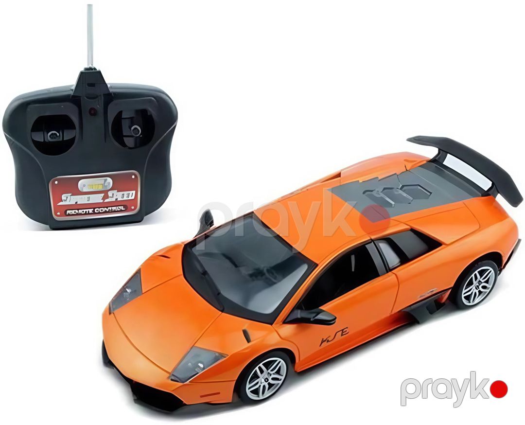 Radio ilə idarə olunan avtomobil Lamborghini M6715, 26.5 sm, 6 yaşdan, narıncı — Mallar, Bakı (2)