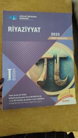 Məhsul: Riyaziyyat 2025 – Test Toplusu (Hissə I) Xüsusiyyətlər — əldə etmək üçün əlaqə saxlayın