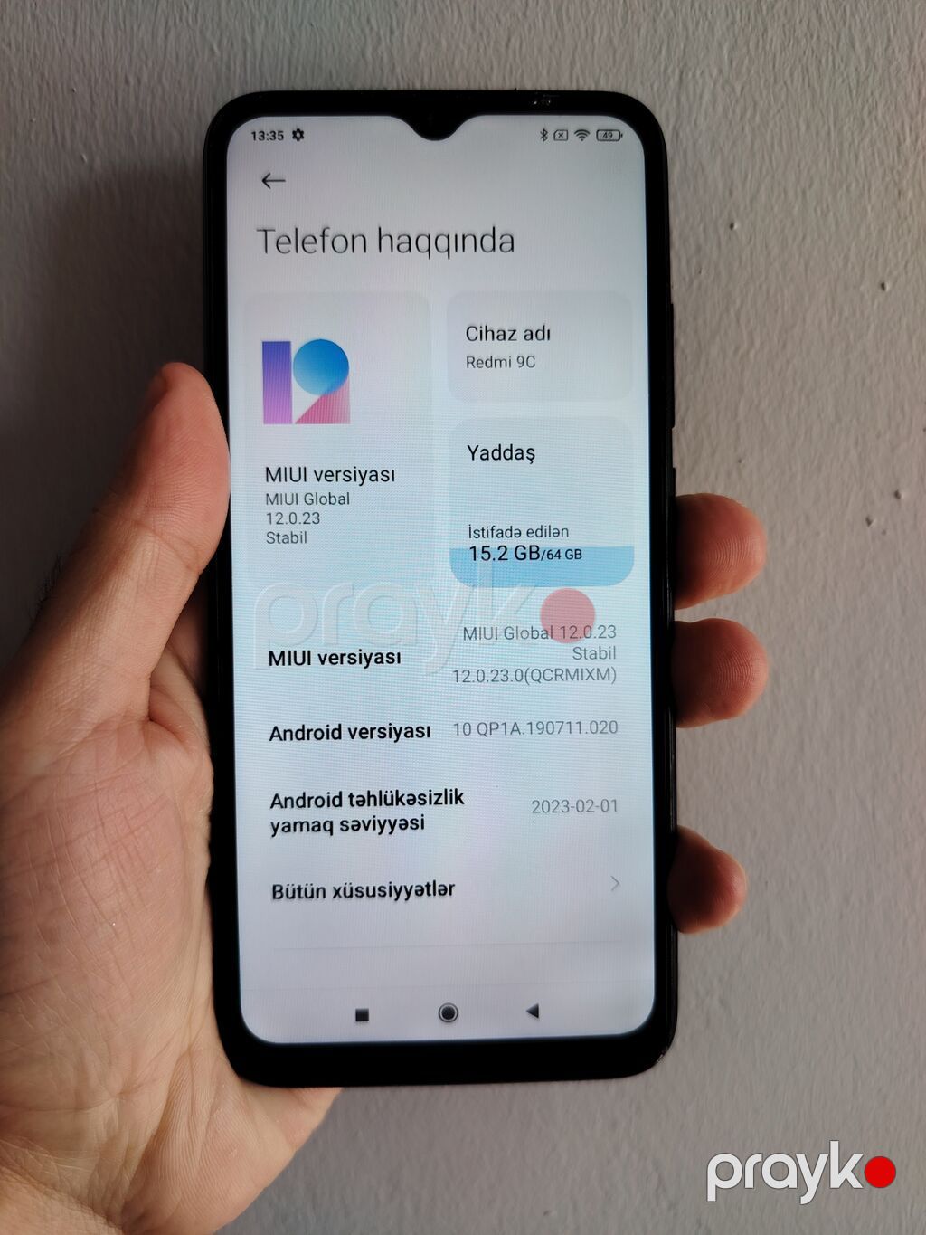 Redmi 9C, 64 GB, rəng - Qara, İki sim kartlı, Face ID — Xiaomi, Bakı (2)