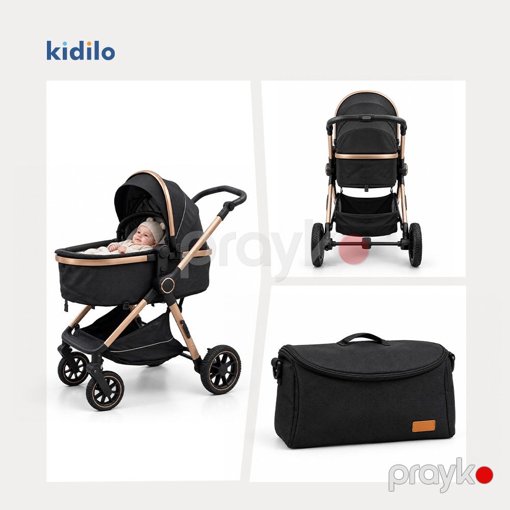 Uşaq arabası Kidilo, AB6, Yenidoğulan, 20 kq, Transformer — Mallar, Bakı (2)