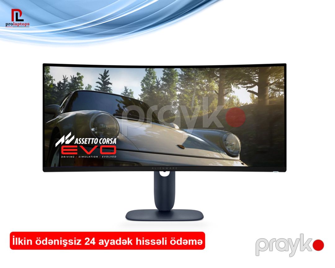 Curved Dell 34 Gaming Monitor - AW3425DW 210-BRTW — Kompüterlər və noutbuklar, Bakı (2)