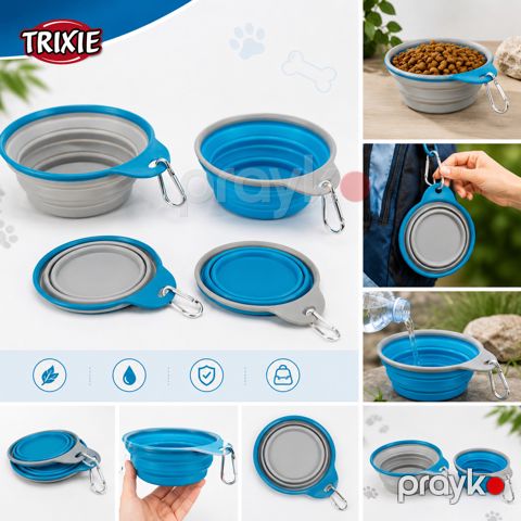 Kasa Trixie itlər və pişiklər üçün, silikon, 14 см, 0.5 l, 1 əd, məhsul çeşiddə — Bakı