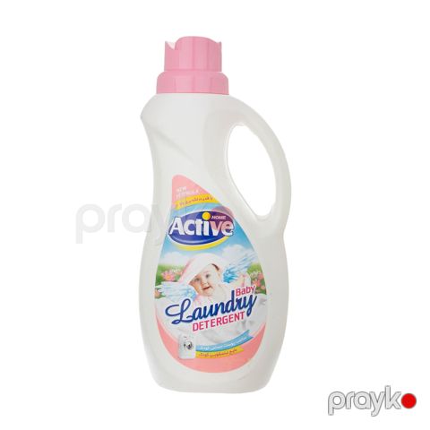 Uşaq paltarı üçün yuyucu maye Active Pink, istənilən növ paltar üçün, avtomat, 1.5 l — Bakı