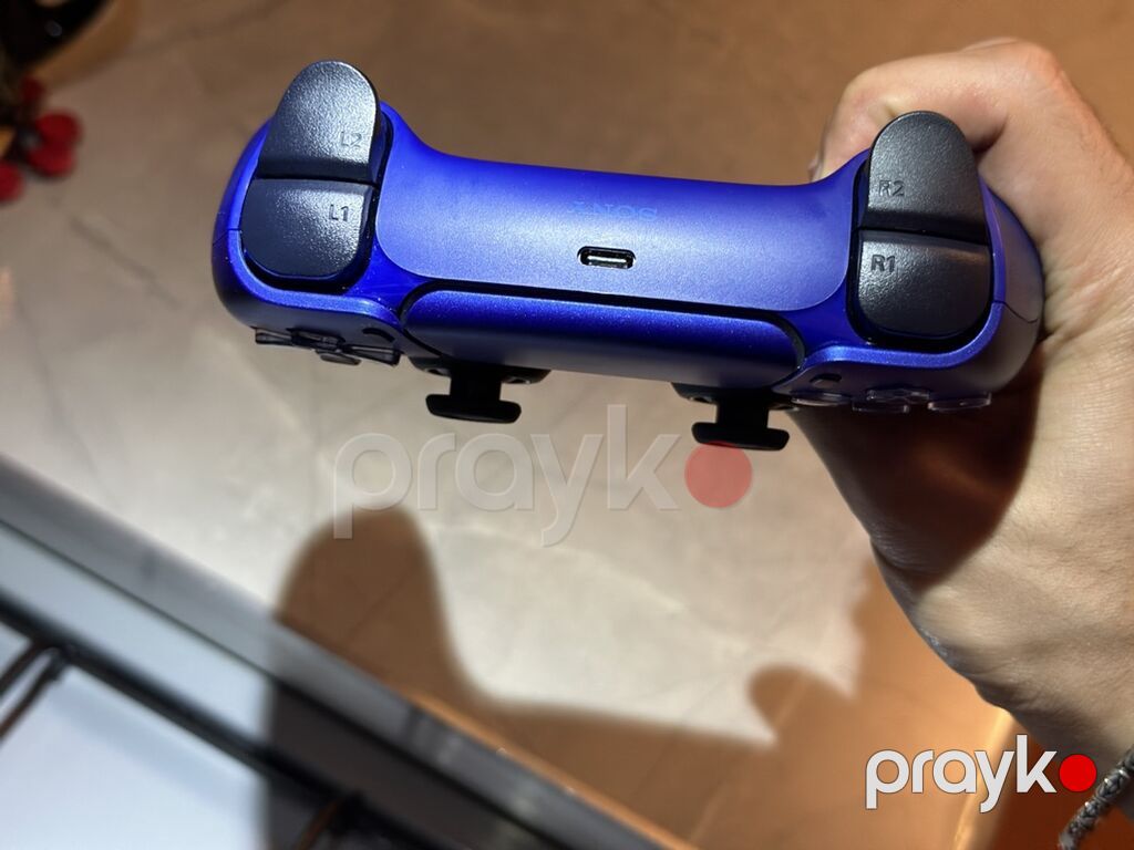 PS5 DualSense Galactic Purple + Original Charging Station — Aksesuarlar, Gəncə (2)
