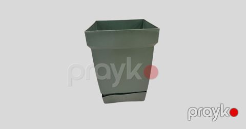 Dekorativ dibçək bitkilər üçün GH1, plastik, yaşıl — Bakı