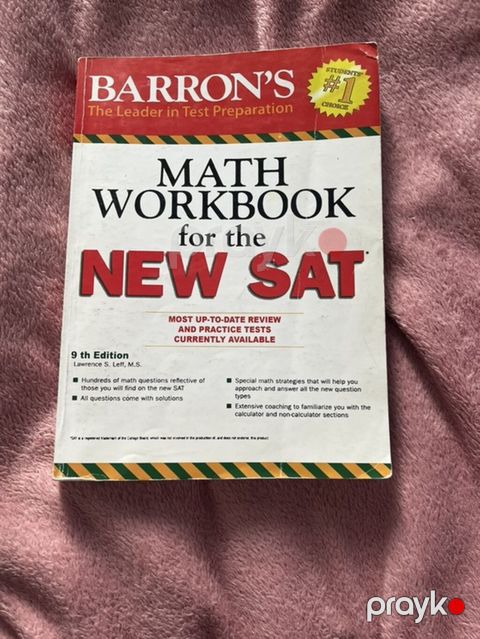 Barron’s “Math Workbook for the NEW SAT” – 9-cu nəşr Xüsusiyyətlər — Bakı