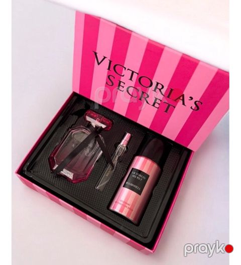 No Brand Bombshell ətir dəsti qadınlar üçün (ətir suyu 100 ml + dezodorant 150 ml + miniatür ətir 10 ml) — Bakı