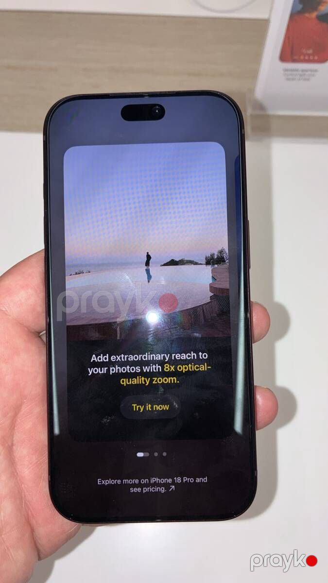 Apple iPhone 18 Pro Burgundy 256GB/12GB — Smartfonlar, Bakı (7)