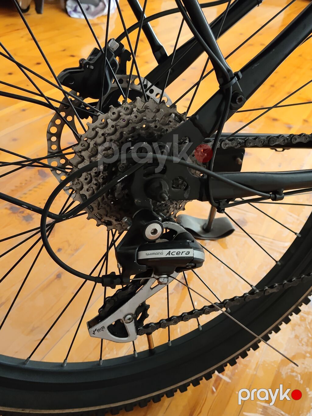 Velosipedde hec bir problem yoxdur her bir detali tezedir velosiped — Elektrik velosipedləri, Xırdalan (8)