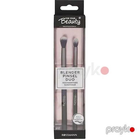 Göz kölgəsi üçün fırça dəsti For your beauty Blender Pinsel Duo — Bakı