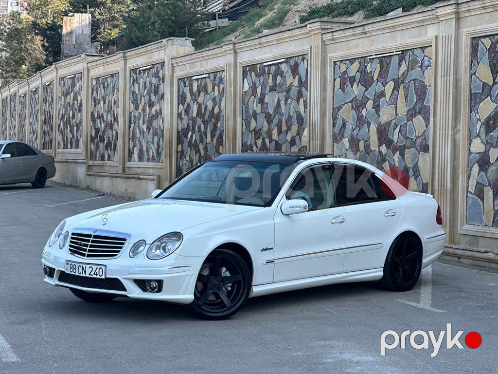 Mercedes E 240, 2.6 L, 2002 il, 276 500 km — Avtomobillər, Bakı (3)