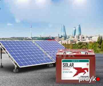 Solar 12 v 135 AH akkumukyatoru — Bakı