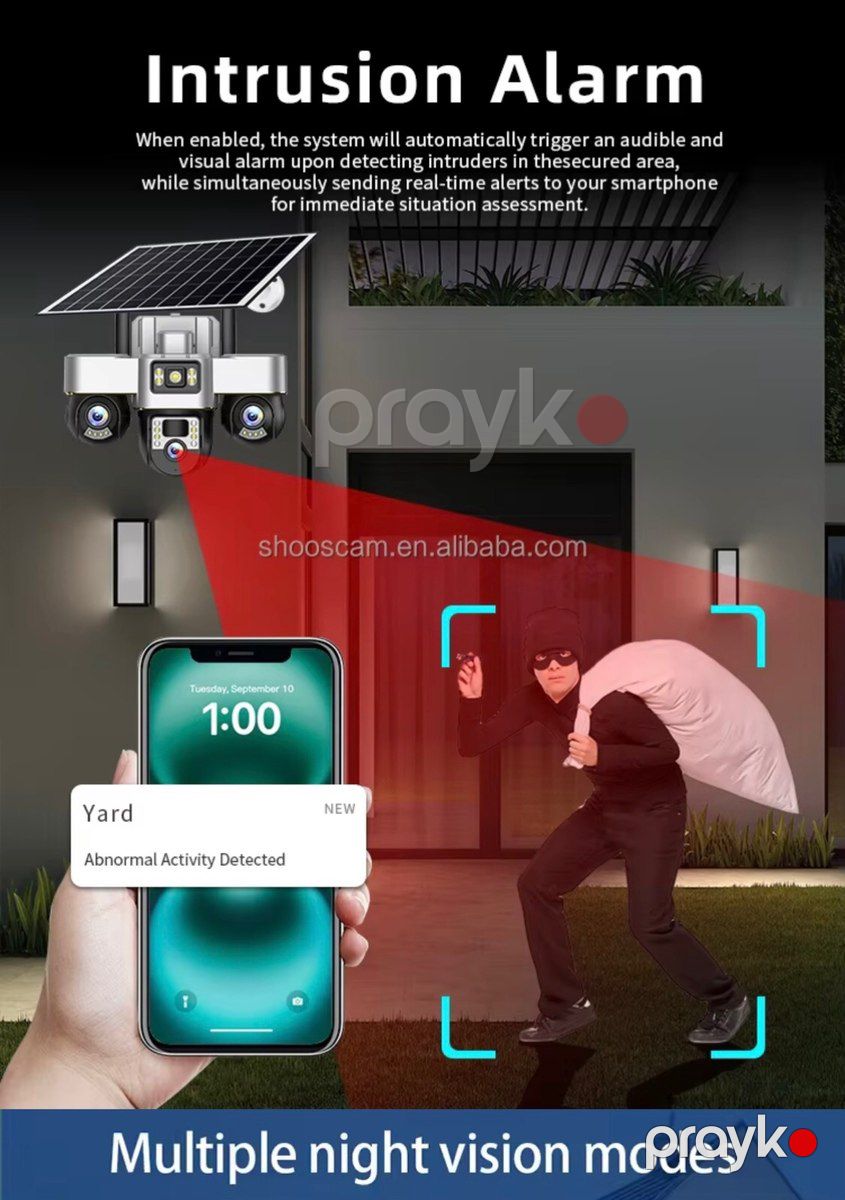 V380Pro 4G sim kartlı kamera — Ağıllı ev və təhlükəsizlik, Bakı (6)